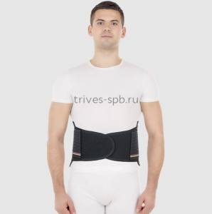 Корсет ортопедический пояснично-крестцовый T.58.09 (T-1559) чёрный