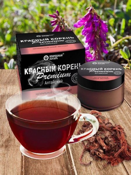 Изображение товара Природный лекарь напиток красный корень премиум Фитоком Алтай 30г Природный лекарь напиток красный корень премиум Фитоком Алтай 30г фотография