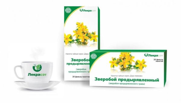 Изображение товара Зверобой, трава чайный напиток, 20 пак (Лекра-сэт) Зверобой, трава чайный напиток, 20 пак (Лекра-сэт) фотография